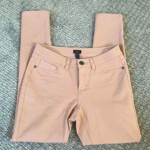 Stretchy, blush pink jeans